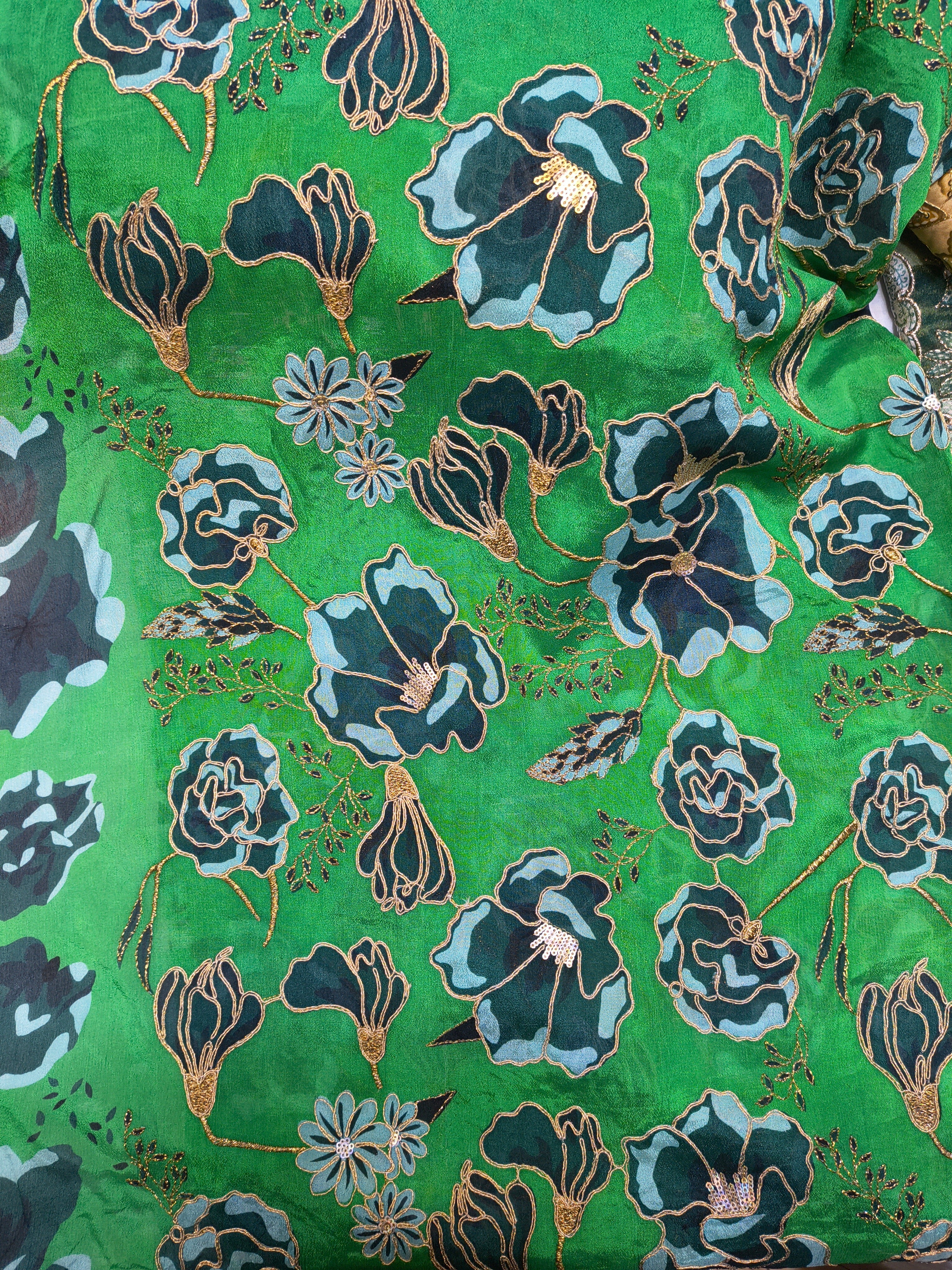 Embroidered Fabric