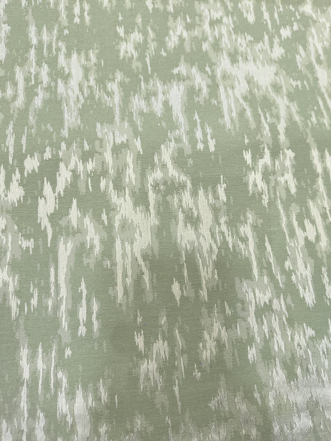 Green Abstract Texture Curtain Fabric | Custom Length | Sold Per Metre