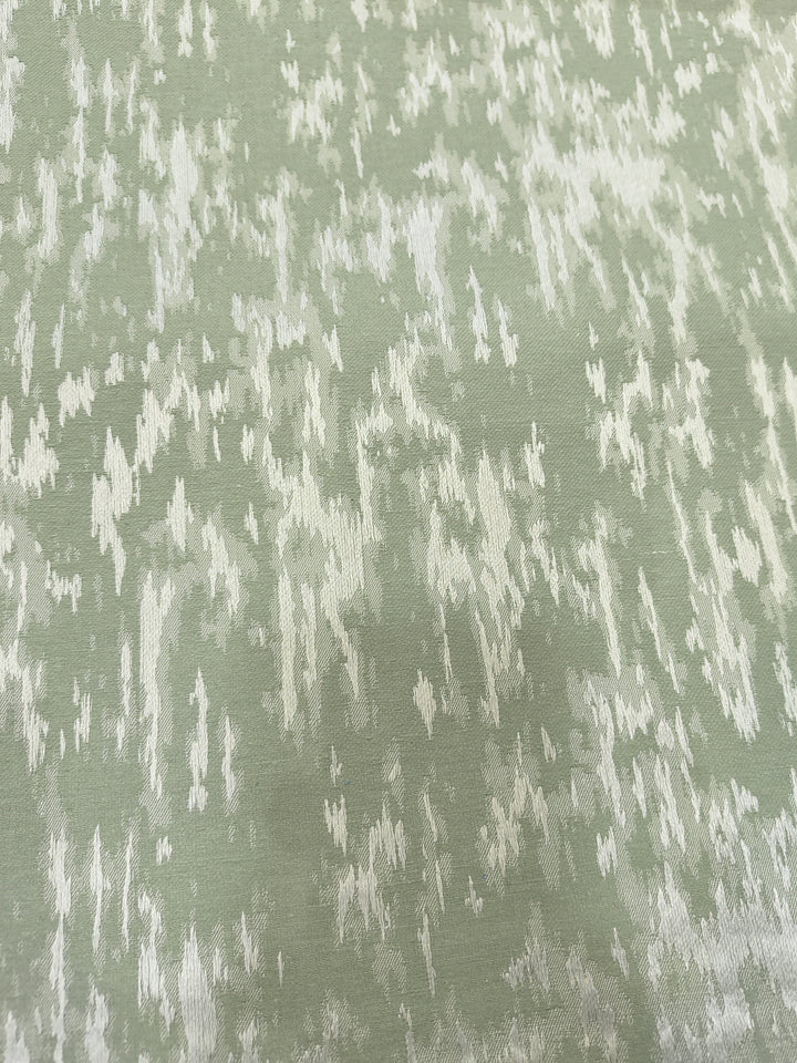 Green Abstract Texture Curtain Fabric | Custom Length | Sold Per Metre