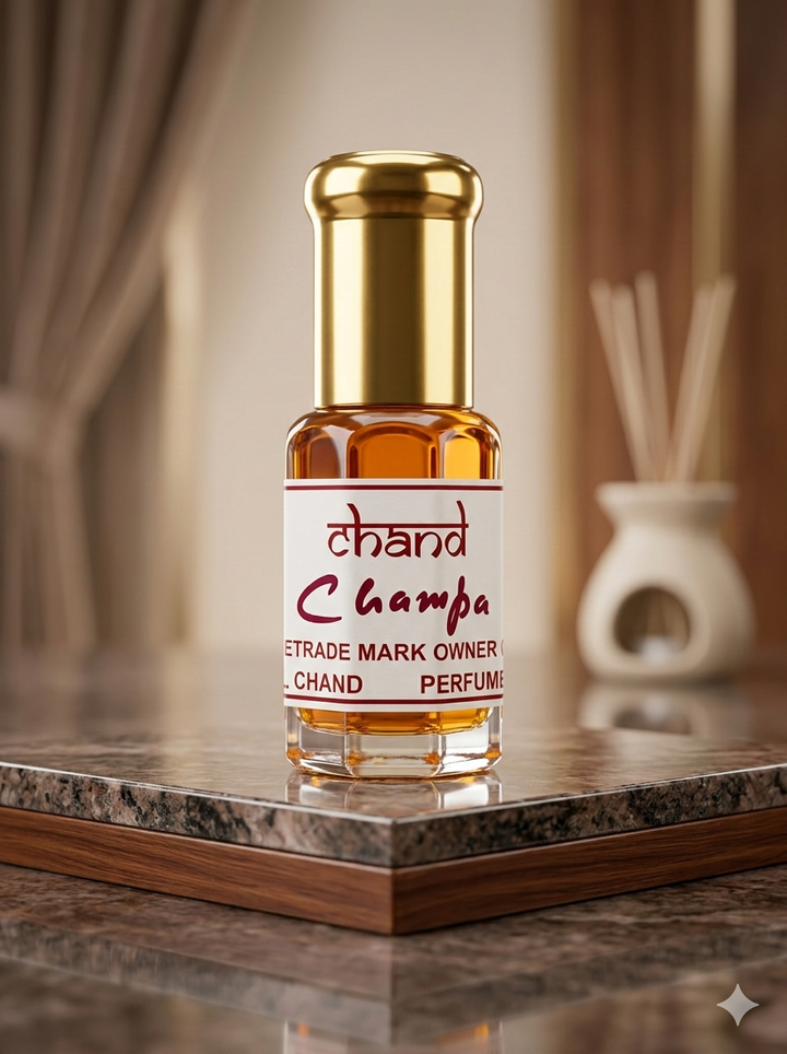 Chand Champa Ittar for Rumala Sahib – Alcohol-Free Floral Attar