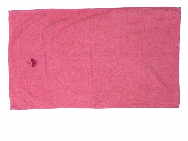 Cotton Bath Towel Soft Absorbent Large Size Solid Towel with Embroidery