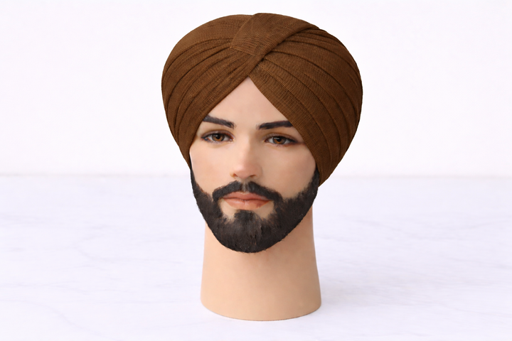 Brown Turban Fabric (Pagdi Cloth)