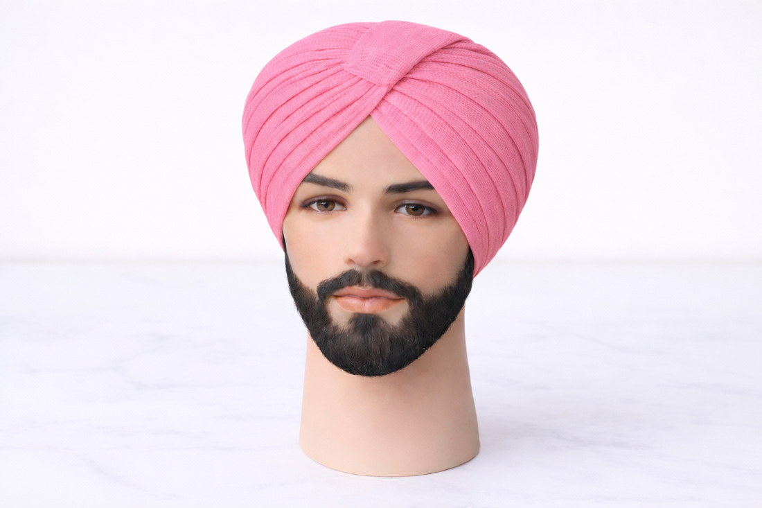 Bubble Gum Turban Fabric (Pagdi Cloth)