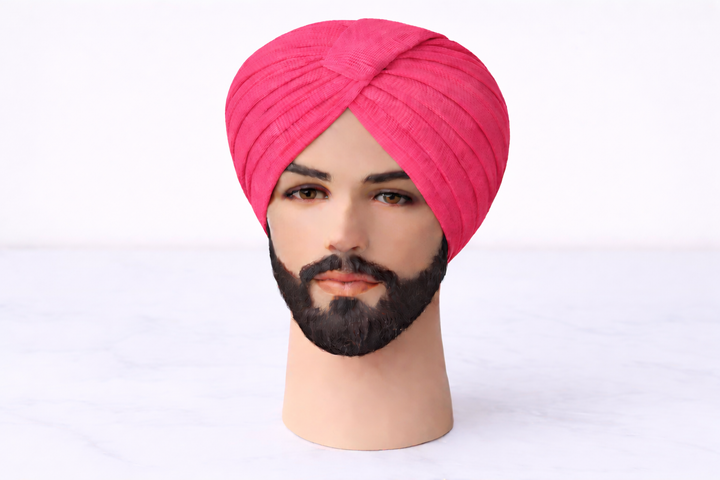 Hot Pink Turban Fabric (Pagdi Cloth)