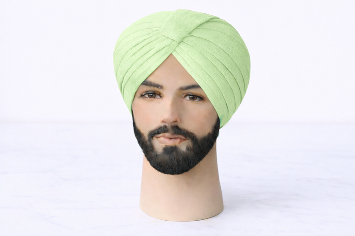 Light Green Turban Fabric (Pagdi Cloth)