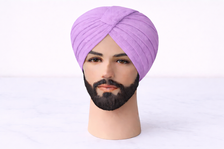 Lilac Turban Fabric (Pagdi Cloth)