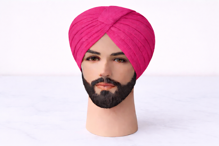 Magenta Turban Fabric (Pagdi Cloth)