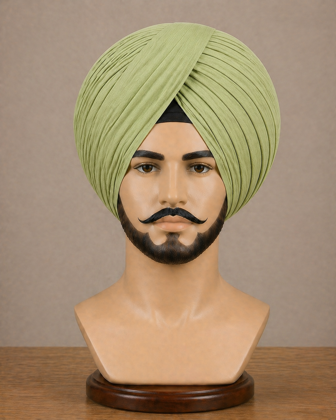 Pista Neela Ghora Turban Fabric – Premium Pagri Cloth