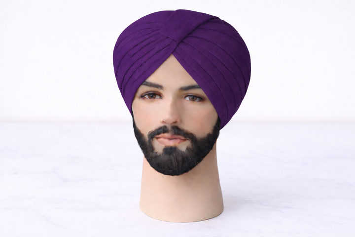 Purple Turban Fabric (Pagdi Cloth)