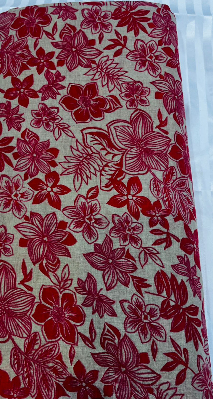 Allover printed suit for