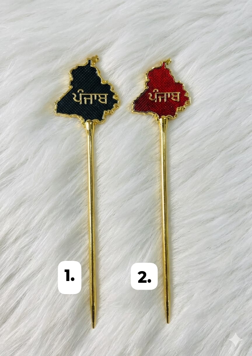 Punjab Map Turban Silais