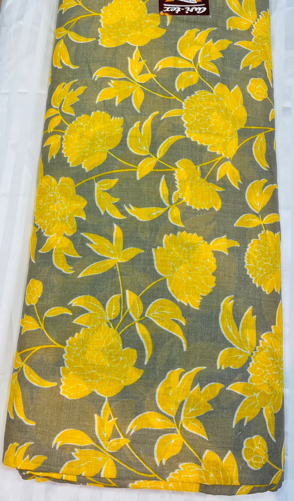 Cotton allover printed suit