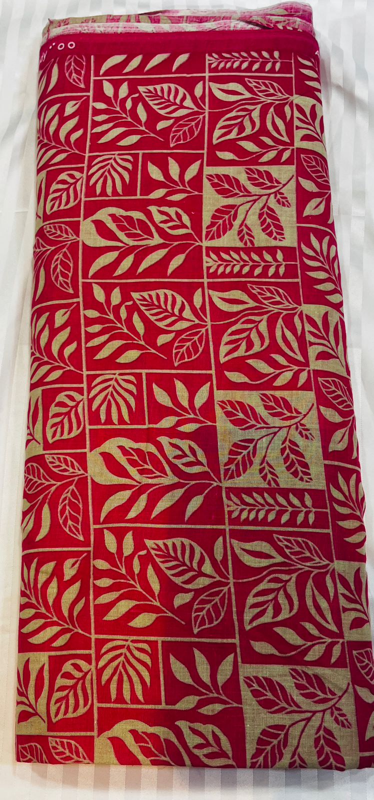 Allover printed suit cotton