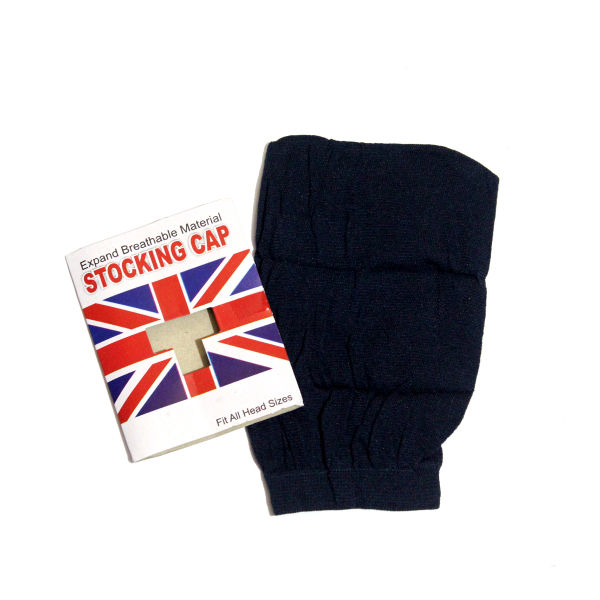 Black Stocking Cap (Skull Cap) – Stretchable & Breathable