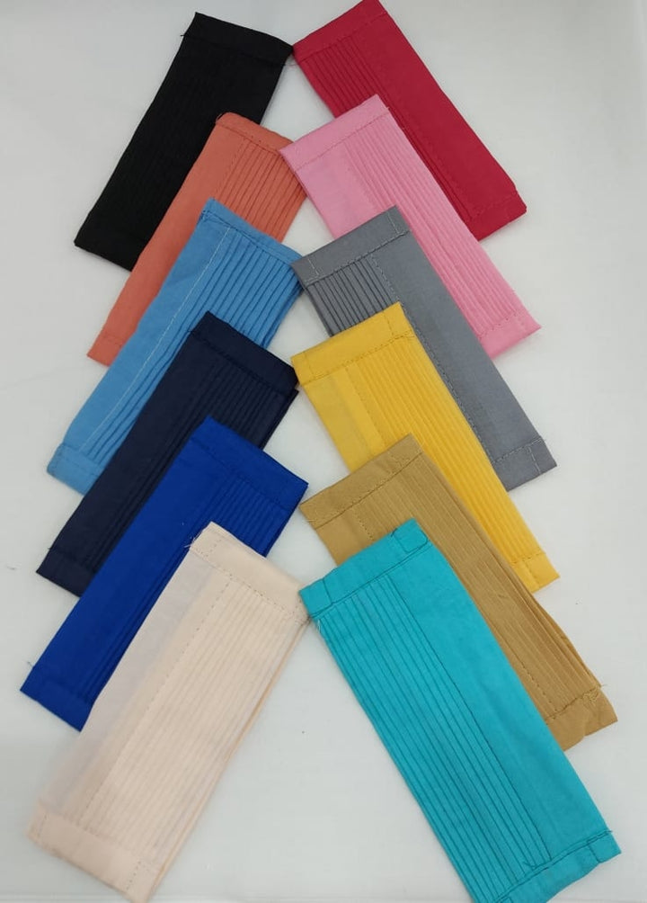 Premium Sikh Fifty (Patka Fifty) Cotton Set of 12 – Multi Color Pack